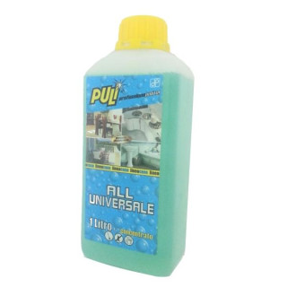 Detergente Puli professione pulito universale per tutte le superfici lavabili. Profumato alla mele verde.