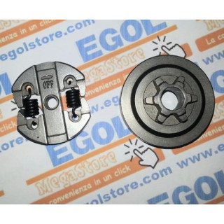 KIT CAMPANA FRIZIONE E FRIZIONE PER MOTOSEGA 25CC
