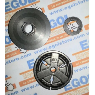 KIT CAMPANA FRIZIONE E FRIZIONE PER MOTOSEGA 52CC