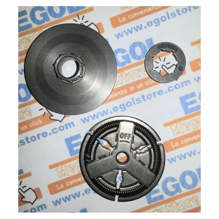 KIT CAMPANA FRIZIONE E FRIZIONE PER MOTOSEGA 52CC
