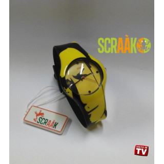 OROLOGIO IN SILICONE SCRAAK - ROUND COLLECTION