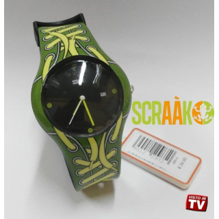 OROLOGIO IN SILICONE SCRAAK - ROUND COLLECTION
