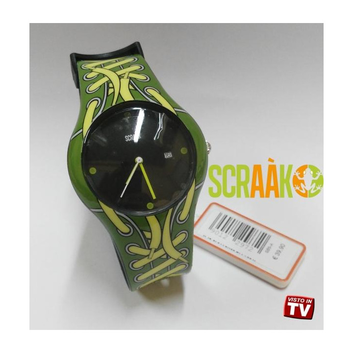 OROLOGIO IN SILICONE SCRAAK - ROUND COLLECTION
