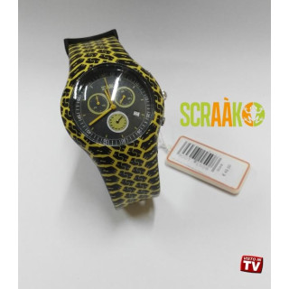 OROLOGIO IN SILICONE SCRAAK - ROUND COLLECTION CON CRONOMETRO