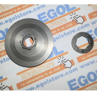 RICAMBIO CAMPANA FRIZIONE COMPLETA PER MOTOSEGA 52CC