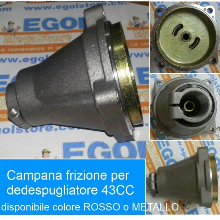 RICAMBIO CAMPANA FRIZIONE PER MOTORE DECESPUGLIATORE 43CC,EG2501/YB BLEKED-FINKER