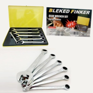SET CHIAVI COMBINATE A CRICCHETTO 6PZ , HELVED