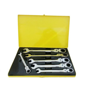 SET CHIAVI COMBINATE A CRICCHETTO, FLESSIBILI 6PZ , BLEKED-FINKER