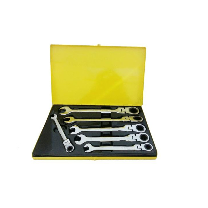 SET CHIAVI COMBINATE A CRICCHETTO, FLESSIBILI 6PZ , BLEKED-FINKER