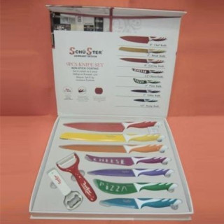 SET COLTELLI 9PCS SCHUSTER GERMANY DESIGN