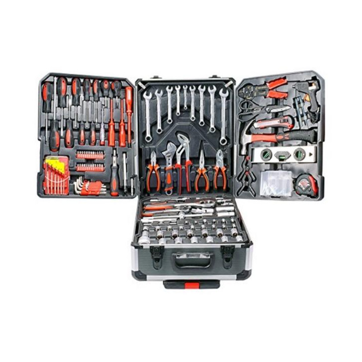 SET UTENSILI 186 PCS IN TROLLEY **ART. LB-249