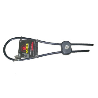 ANTIFURTO A CAVO MULTIFLEX - LUCCHETTO CATENA CATENACCIO PER BICI MOTO - CON SERRATURA A DOPPIO INNESTO