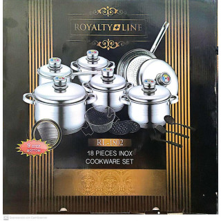 BATTERIA DI PENTOLE DA 18 PEZZI
