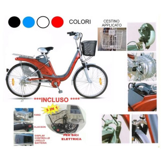 BICI ELETTRICA, 24, EGOL E-BIKE