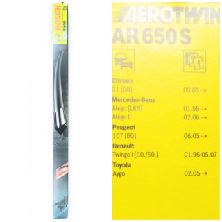 BOSCH 2 SPAZZOLE AR650S - Bosch 3397018913 Spazzola Tergicristallo