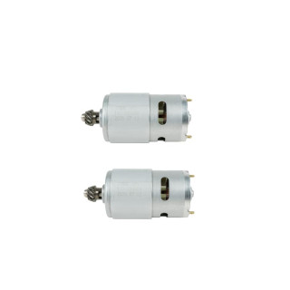 2 pezzi - Helved® Ricambio Motorino Elettrico per Abbacchiatore 12V – Motore Originale Alta Efficienza 130W, Compatibile con Mod