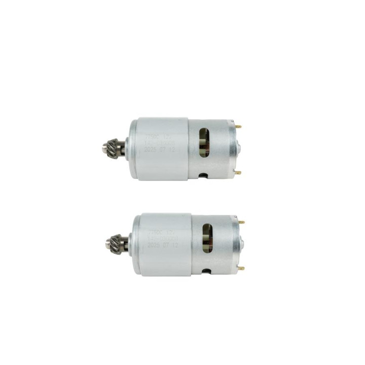 2 pezzi - Helved® Ricambio Motorino Elettrico per Abbacchiatore 12V – Motore Originale Alta Efficienza 130W, Compatibile con Mod