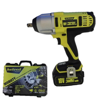 AVVITATORE PERCUSSIONE PNEUMATICI CORDLESS, 18V, 3.0Ah L-ion, 450N.m - Helved