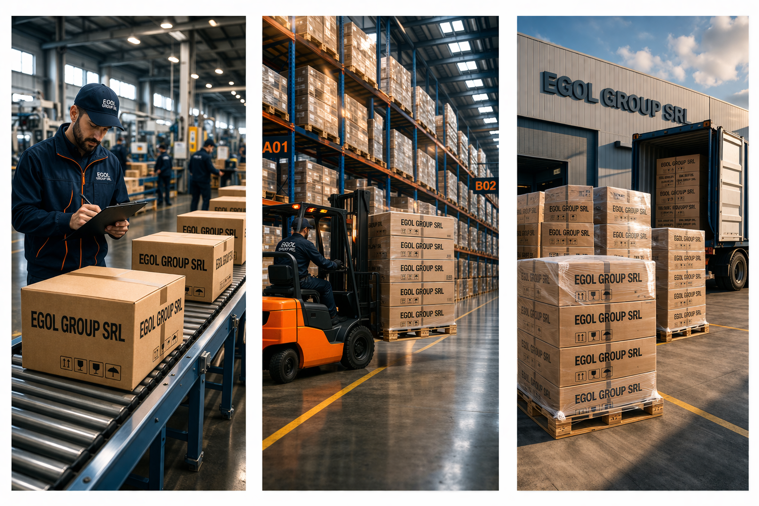 Produzione estera e importazione EGOL GROUP